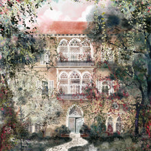 Load image into Gallery viewer, Traditional Lebanese Mountain House - Unframed Giclée Print