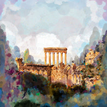 Load image into Gallery viewer, City of the Sun, Baalbek Ruins - Unframed Giclée Print