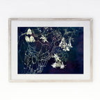 Where Moonlight Weaves and Flowers Listen - Unframed Giclée Print Unframed