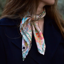 Load image into Gallery viewer, Unicorn Tapestry - Silk Scarf