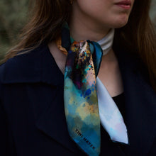 Load image into Gallery viewer, City of the Sun, Baalbek Ruins - Silk Scarf