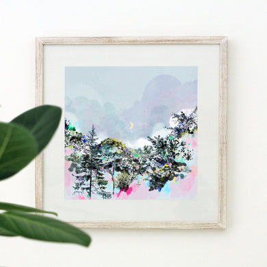 Lebanese Mountains, Naas - Unframed Giclée Print
