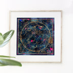 Celestial Map Scarf 60