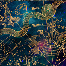 Load image into Gallery viewer, Celestial Map - Silk Scarf