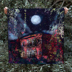 Traditional Lebanese House with Full Moon Scarf 60