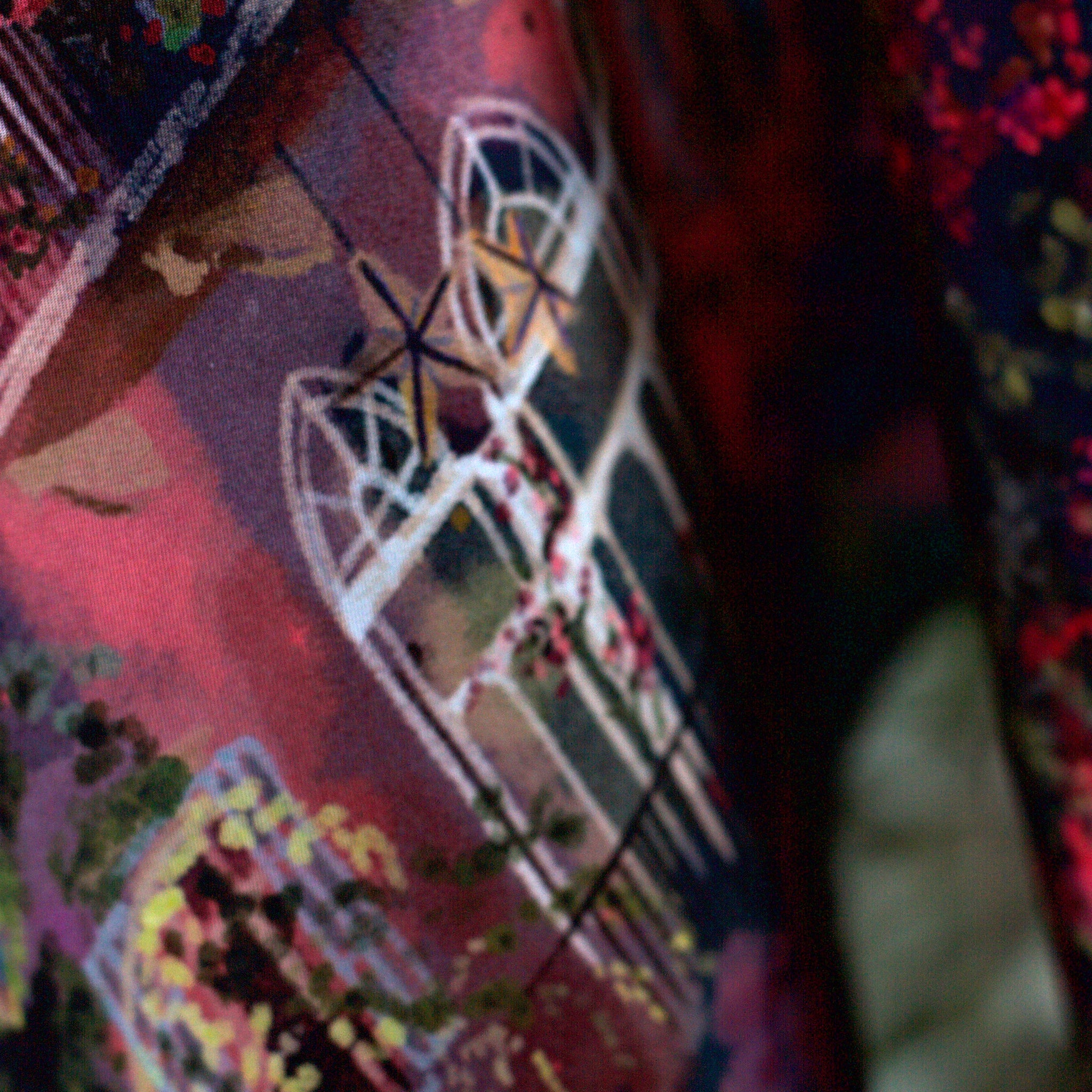 Traditional Lebanese House with Full Moon Scarf 60